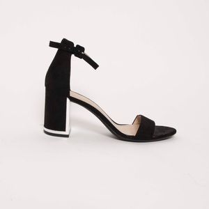 Bershka black sandals- size 39